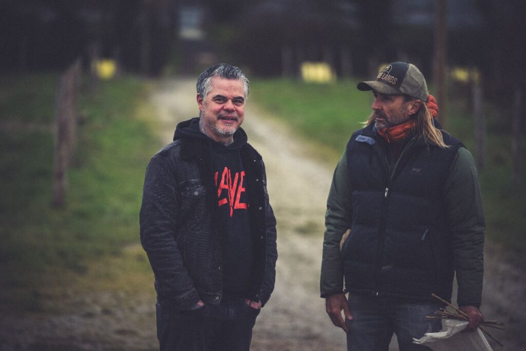Ben Barbeau et Sylvain de Savage Lands sur la reforestation hellfest