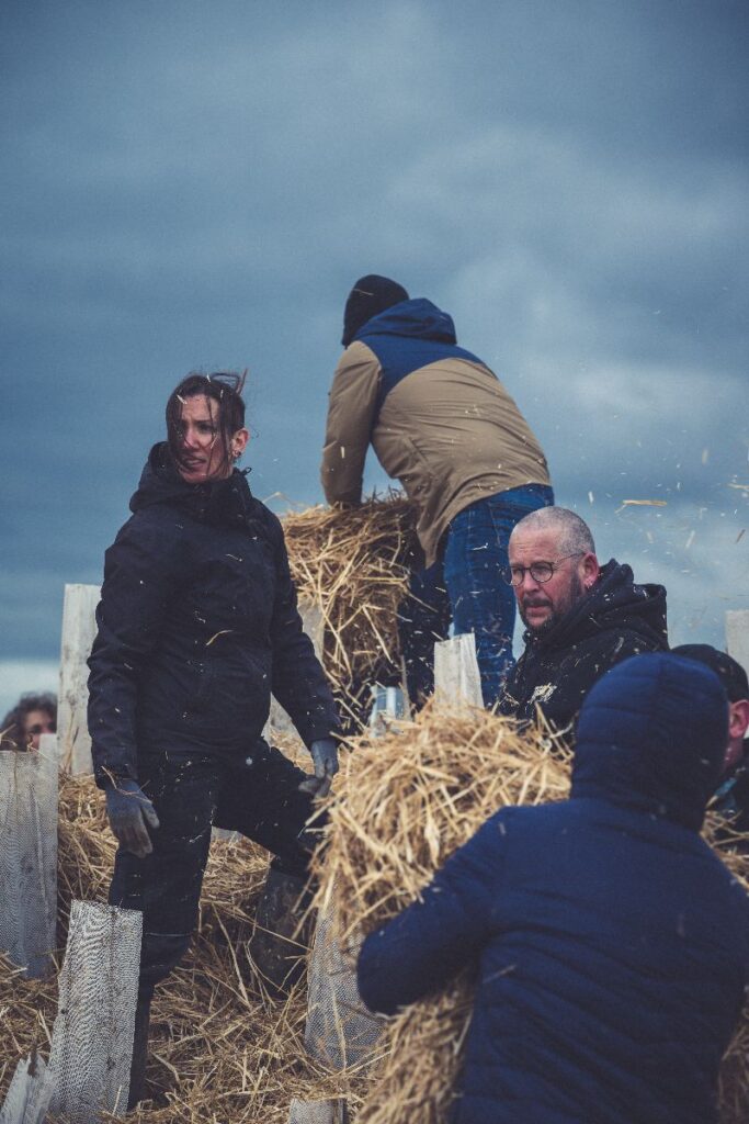 sentinelles du sauvage pendant reforestation hellfest